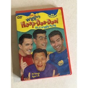 The Wiggles Hoop-Dee-Doo! It's A Wiggly Party DVD 2002 Childrens Music 16 Songs